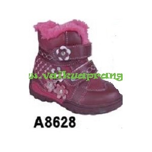 Žieminiai batai SuperGear GĖLYTĖ A8628 , dydžiai 22-27, spalva Bordo