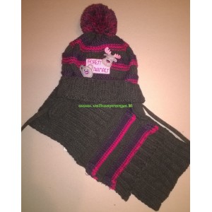 RASTER komplektas Renifer: kepurė ir šalikas 46 - 50 cm dydis